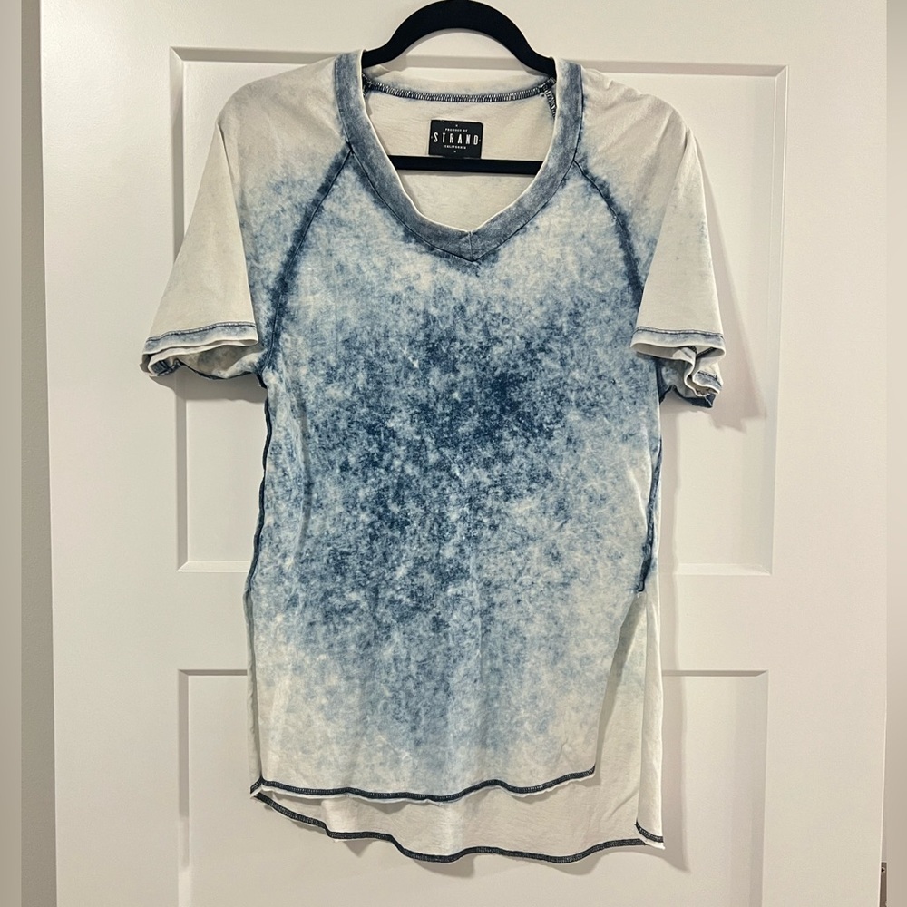 Blue Acid Wash tee